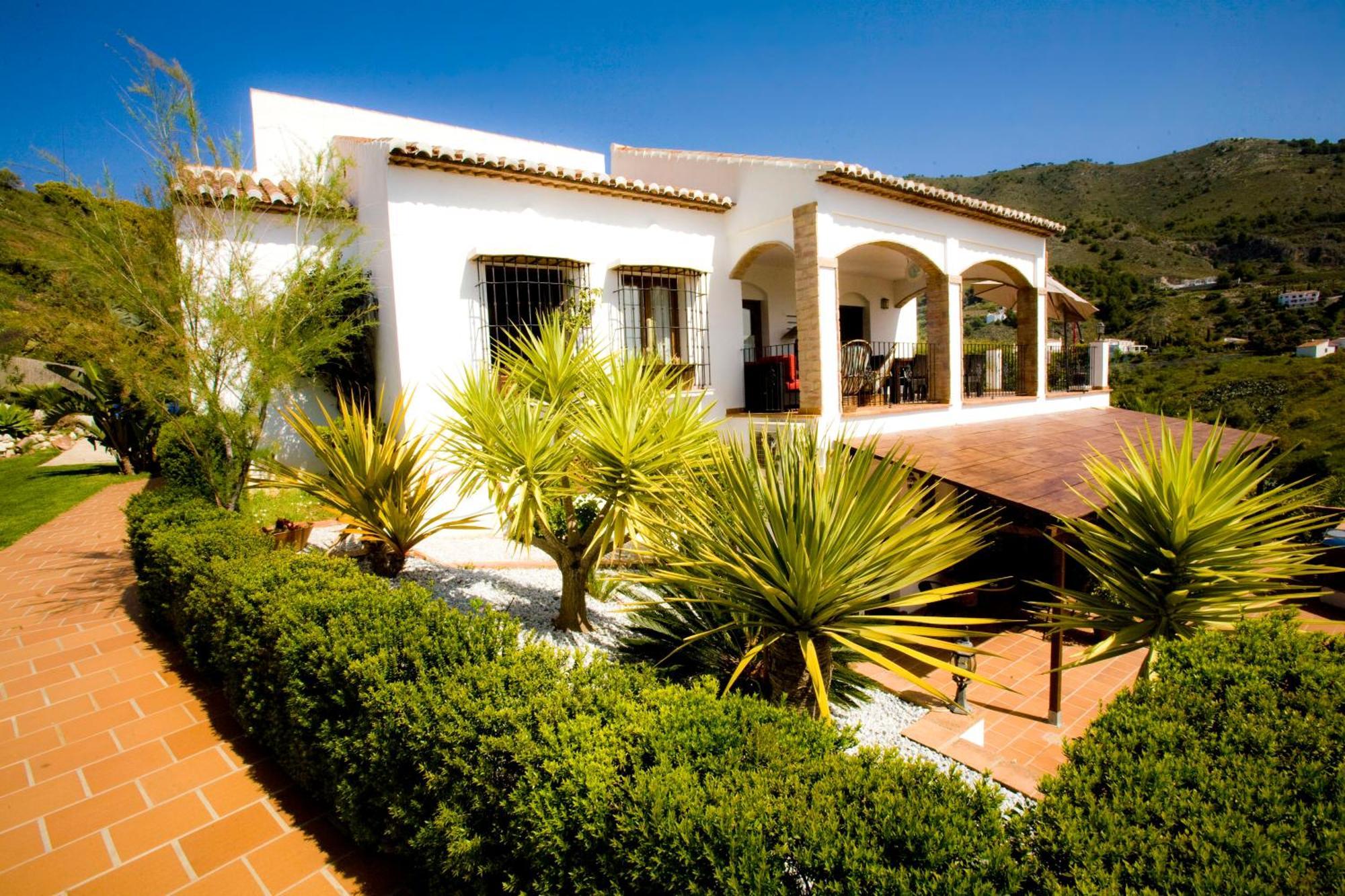 Casa Rural Alqueria Del Duende Frigiliana Luaran gambar